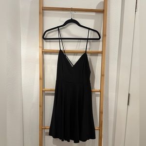 Black Skater w/ crisscrossed back